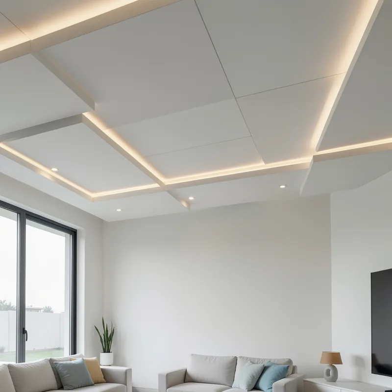 Faux plafond placo design : modèles, prix et étapes de pose (2026)