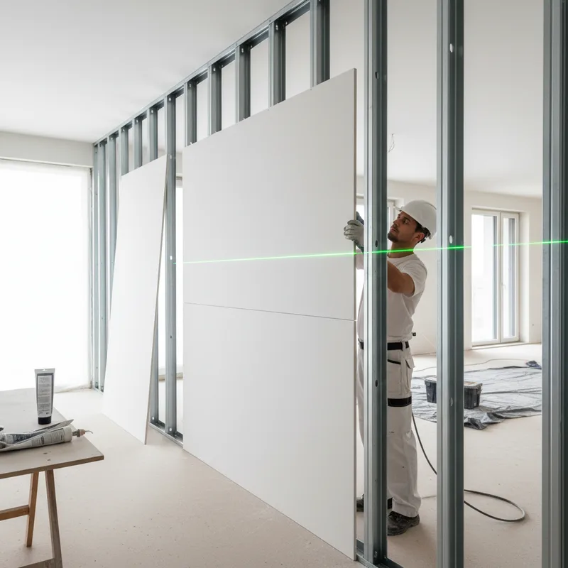 Le travail d'un plaquiste : missions, formation et salaire